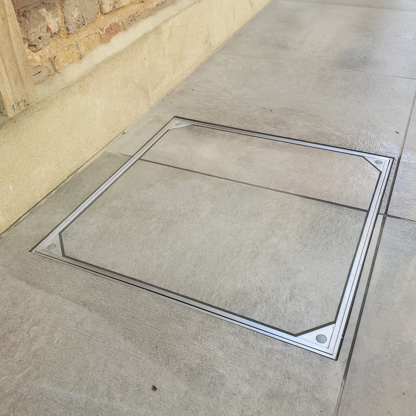 Aluminium Recessed Access & Manhole Covers