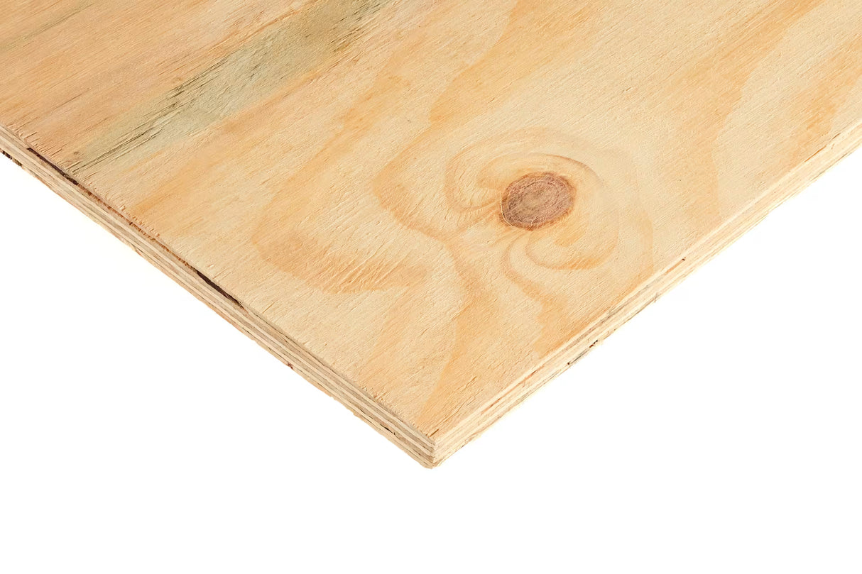 18mm Softwood Shuttering Plywood - 2440mm x 1220mm