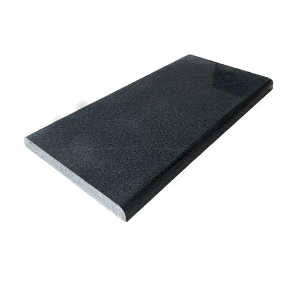 Castle Charcoal Black Granite Coping Stone - 300mm x 600mm