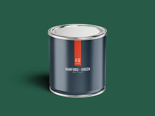 Hanford & Green Moss Green Exterior Paint for UPVC Doors & Window