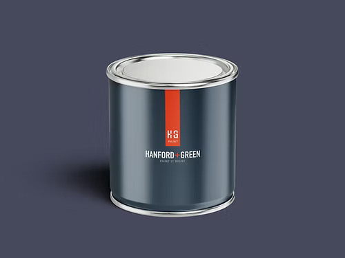 Hanford & Green Steel Blue Exterior Paint for UPVC Doors & Window