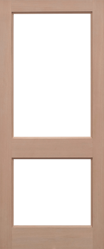 LPD 2XG Hemlock Unfinished Unglazed External Front Door - Trusted Building Supplies