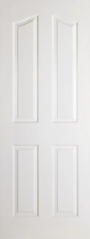 LPD Mayfair 4P Primed White Internal Door - Trusted Building Supplies