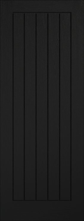 LPD Mexicano Fully Finished Black Internal Door - Trusted Building Supplies