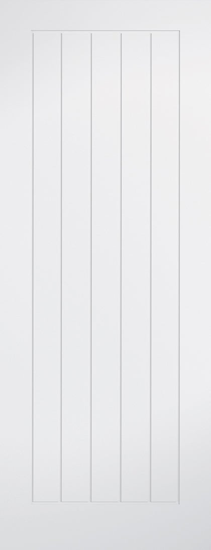 LPD Mexicano White Primed Internal Door - Trusted Building Supplies