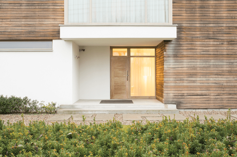 LPD Modica Unfinished Oak External Front Door - Trusted Building Supplies