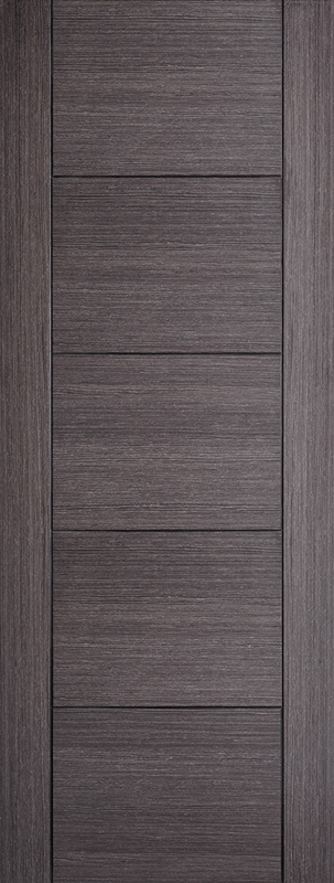 LPD Vancouver 5P Fully Finished Ash Grey Internal Door - Trusted Building Supplies