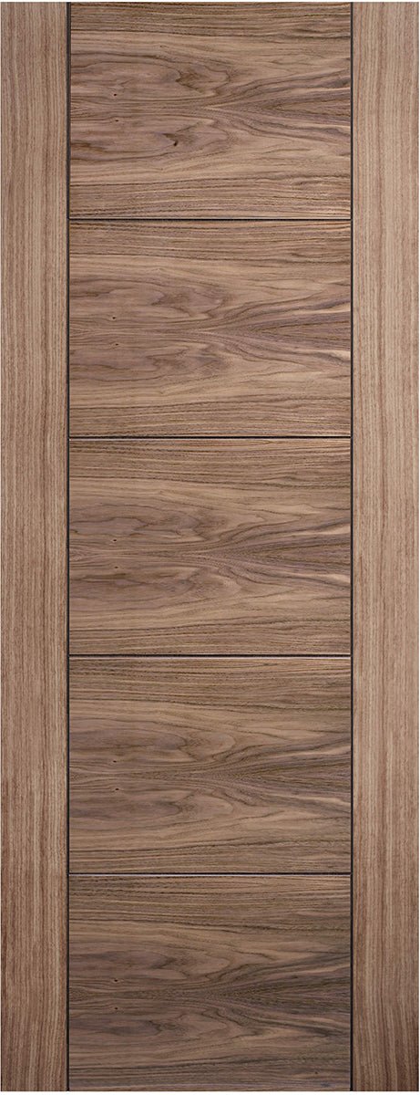 LPD Vancouver 5P Fully Finished Walnut Internal Flush Door - Trusted Building Supplies