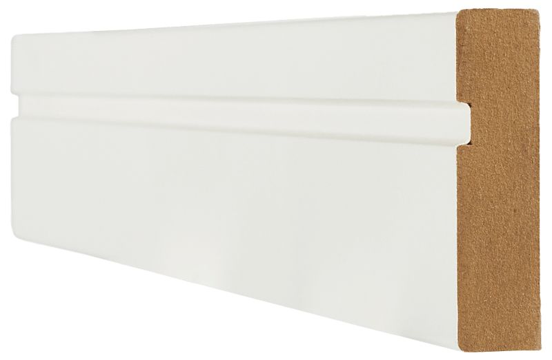 LPD White Primed Single Groove Architrave Doorset - Trusted Building Supplies