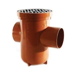 Aquaflow 110mm Underground Drainage Back Inlet Bottle Gully