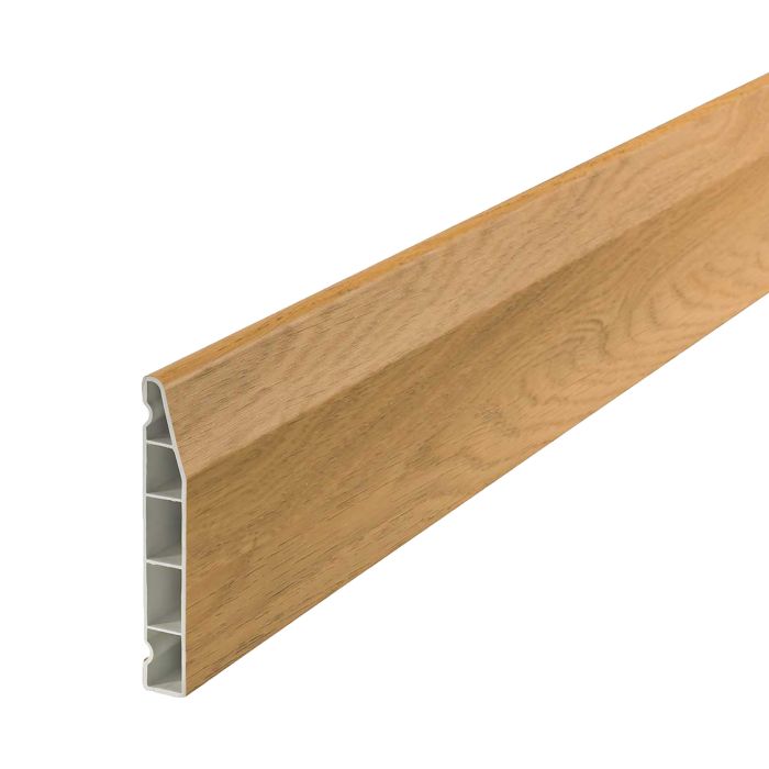 Roomline uPVC Chamfered Skirting Board - 5m - Trusted Building Supplies