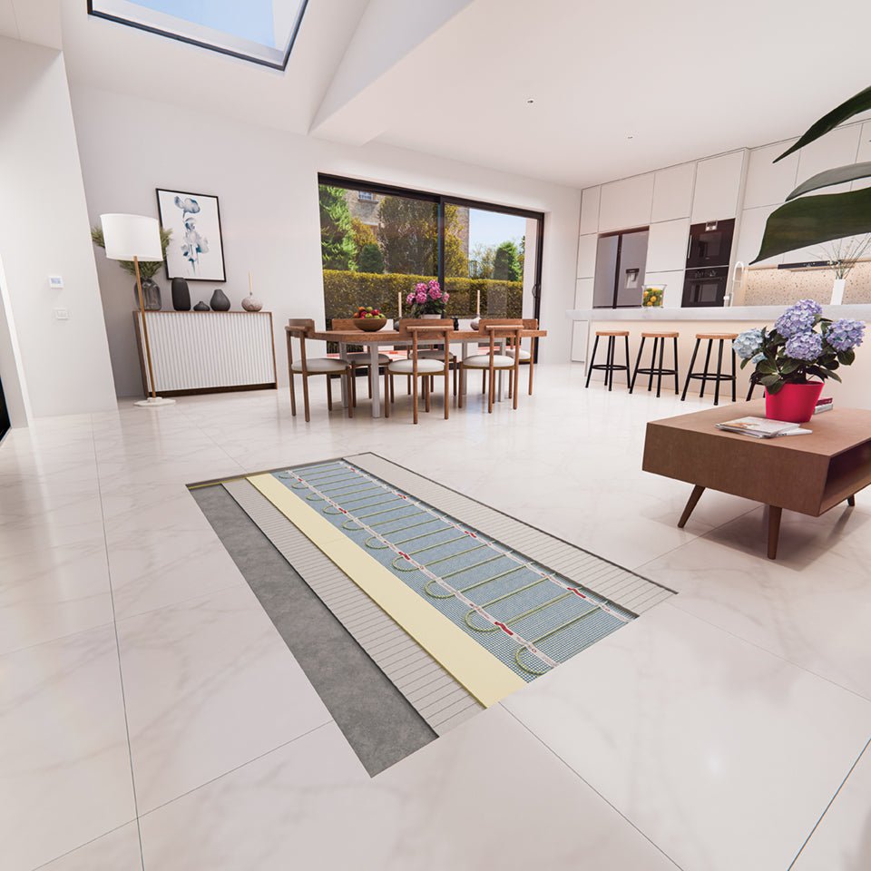 ThermoSphere Self - Adhesive Underfloor Heating Mesh - Trusted Building Supplies