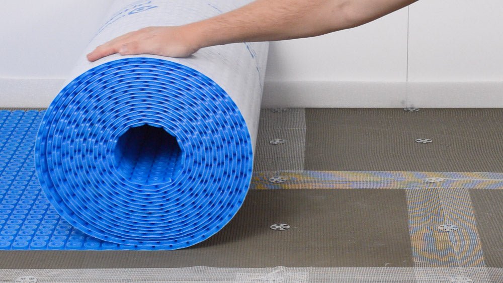 ThermoSphere Underfloor Heating Fleece - Backed Decoupling Membrane - Trusted Building Supplies