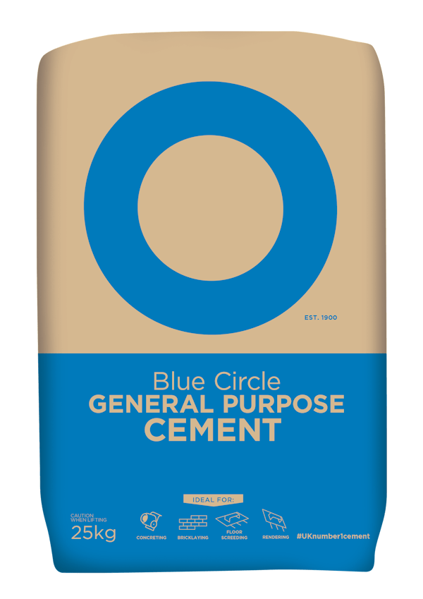 Blue Circle Grey General Purpose Cement - 25kg - Trusted Building Supplies