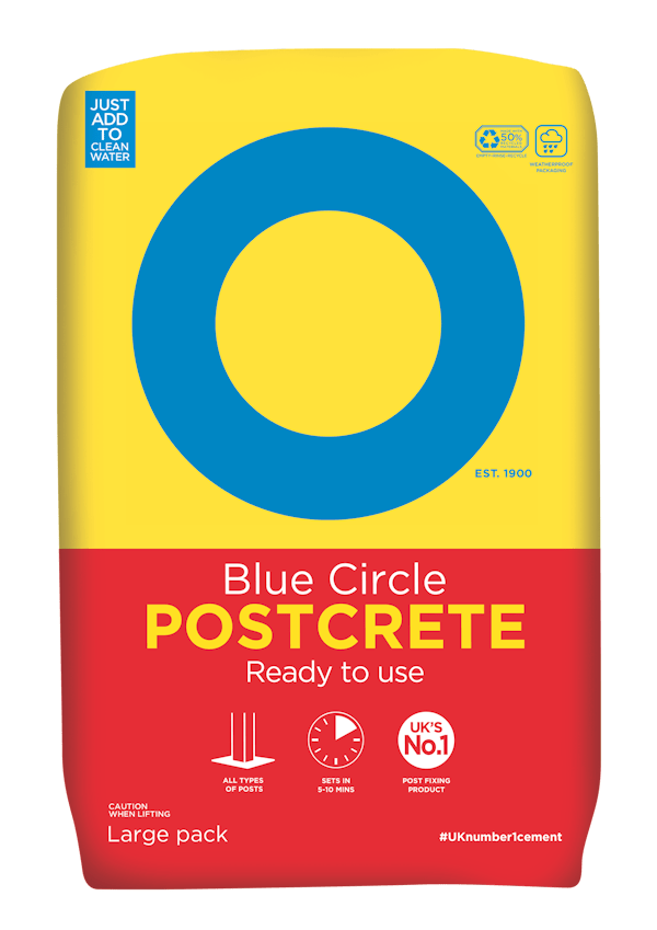 Blue Circle Ready To Use Postcrete - 20kg - Trusted Building Supplies