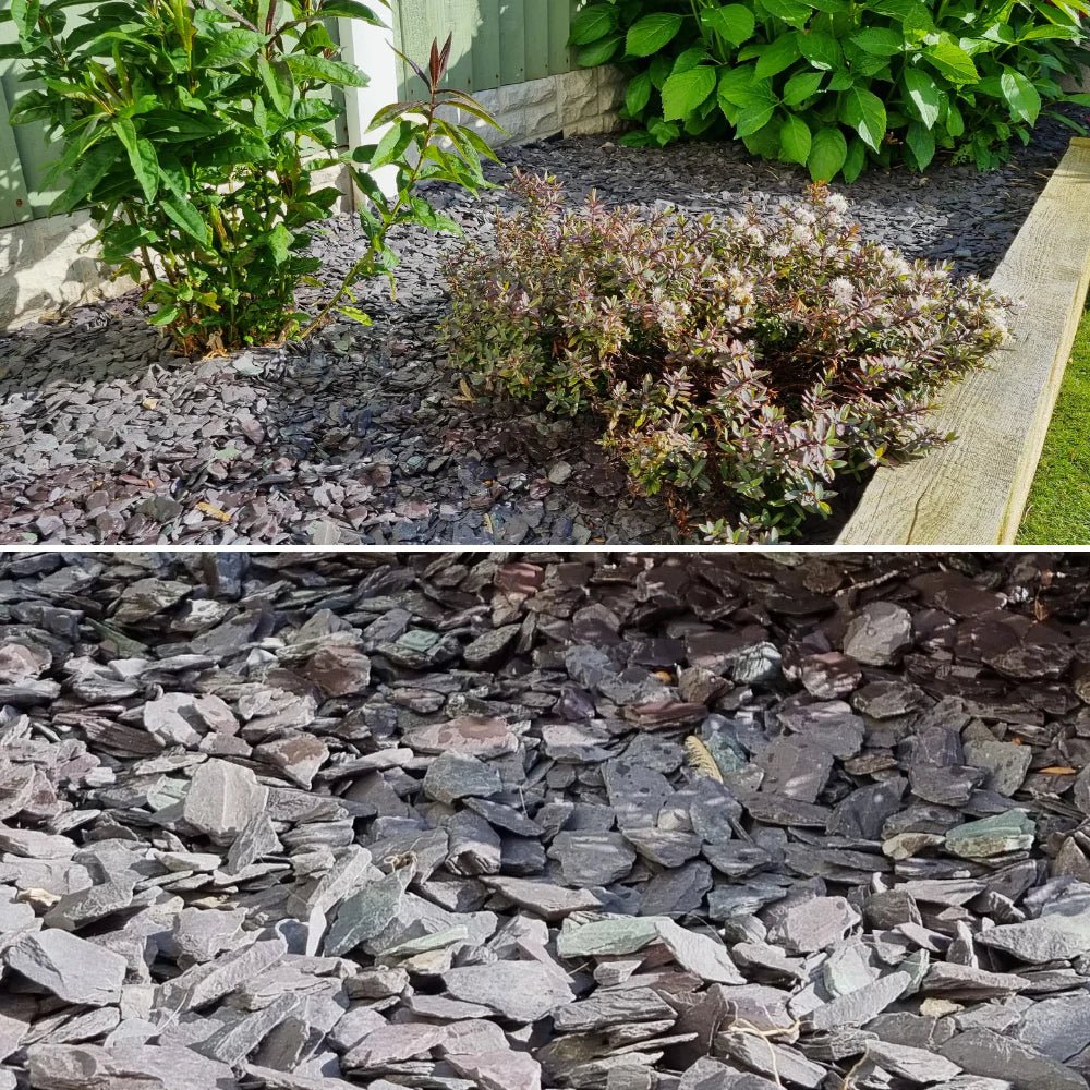 Dandy's Welsh Blue Plum Crushed Slate Chippings - Trusted Building Supplies