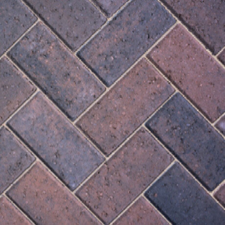 Bowland Stone Burnt Oker Standard Block Paving - 9.76m2 Pack - Trusted Building Supplies