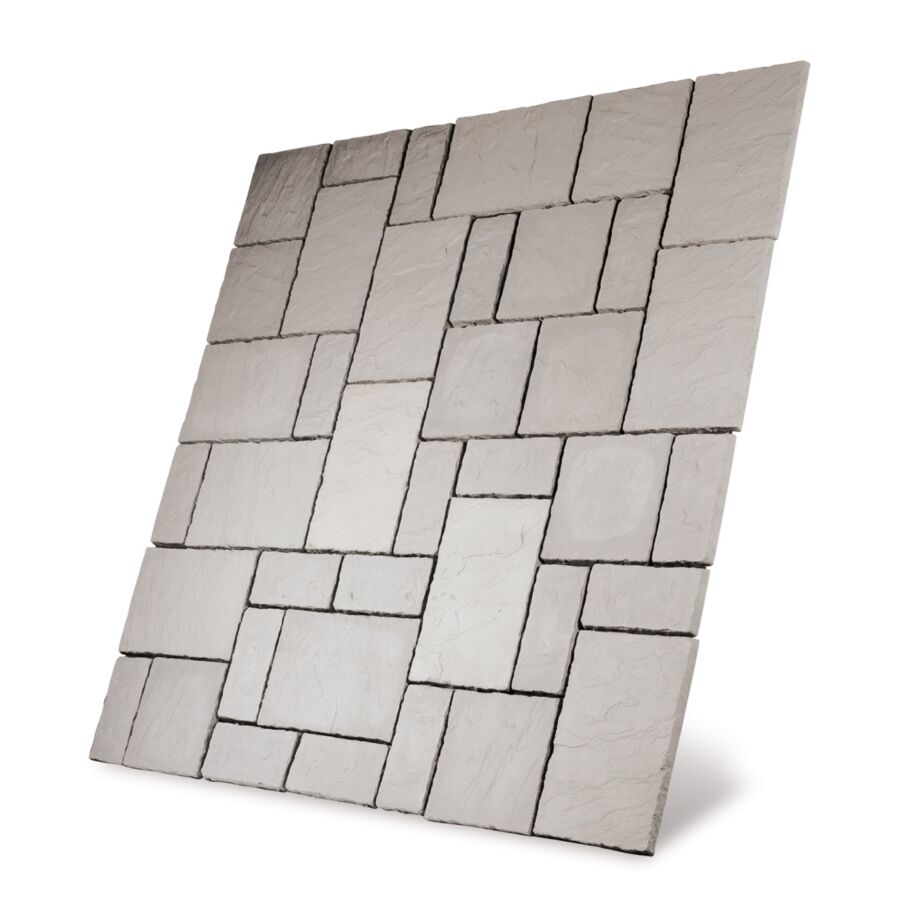 Bowland Stone Cathedral Weathered Moss Concrete Paving Slabs - Trusted Building Supplies