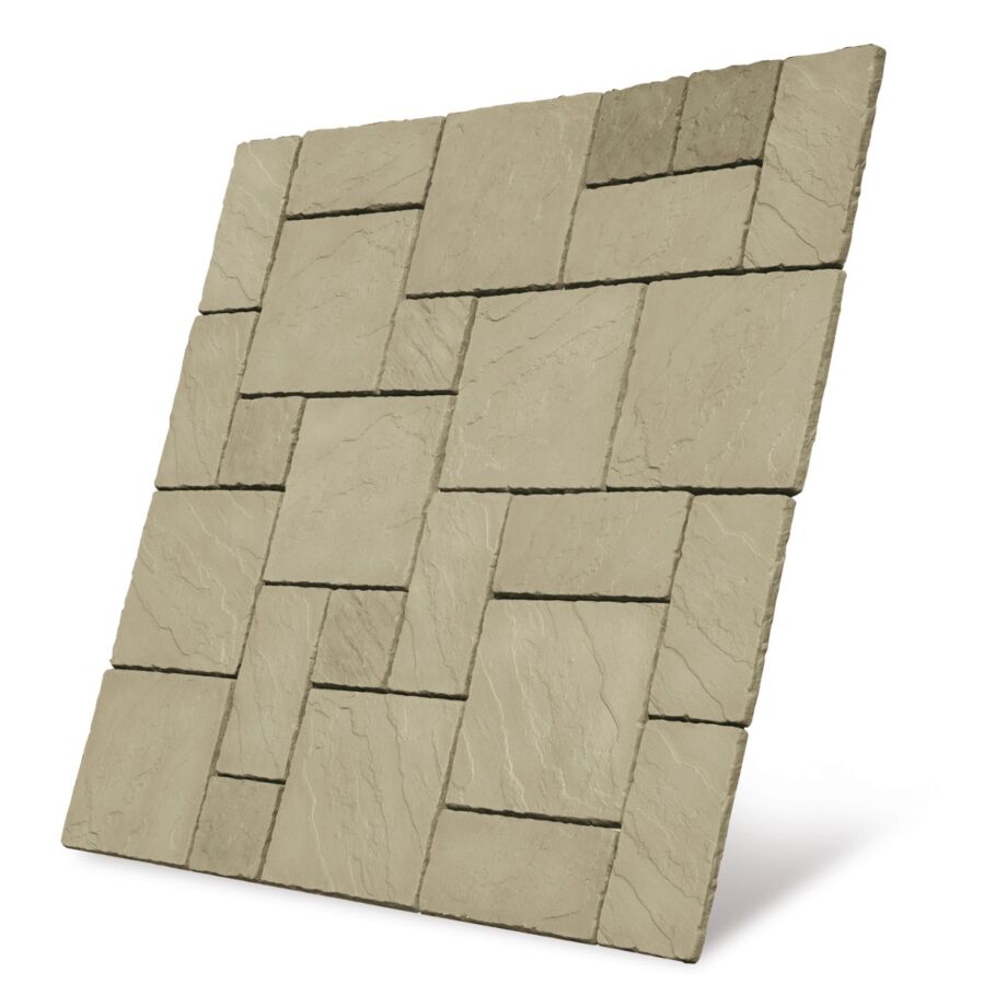 Bowland Stone Cathedral Weathered York Concrete Paving Slabs - Trusted Building Supplies