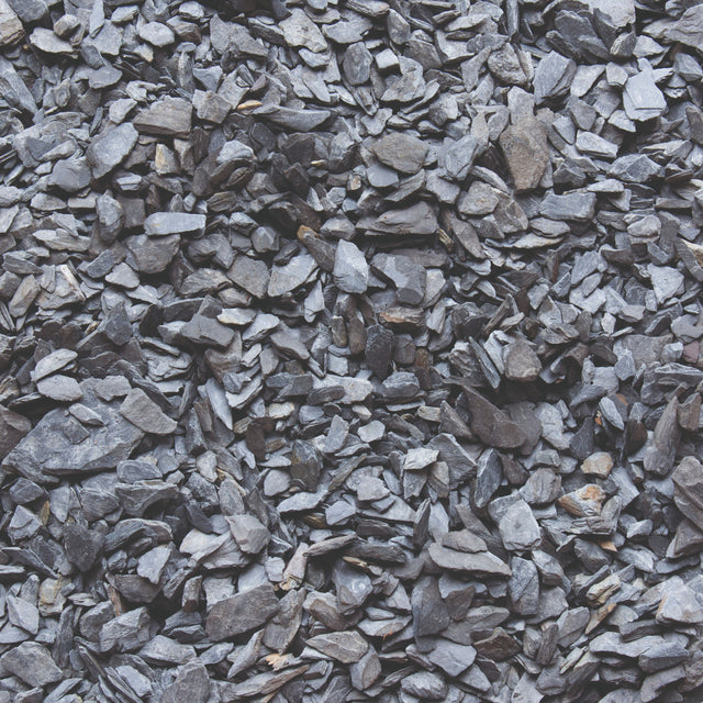 Bowland Stone Decorative 20mm Blue Slate Chippings Bulk Bag - Trusted Building Supplies