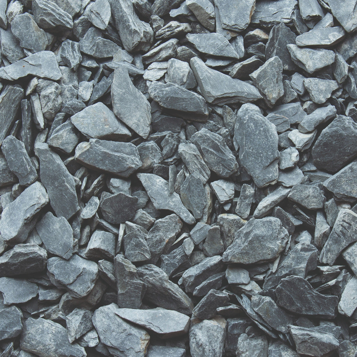 Bowland Stone Decorative 40mm Blue Slate Chippings Bulk Bag - Trusted Building Supplies