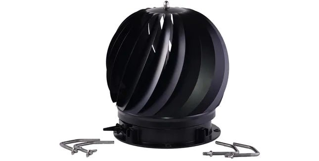 Brewer Anti - Downdraught Multi - Fuel Stainless Steel Aspirotor - Trusted Building Supplies