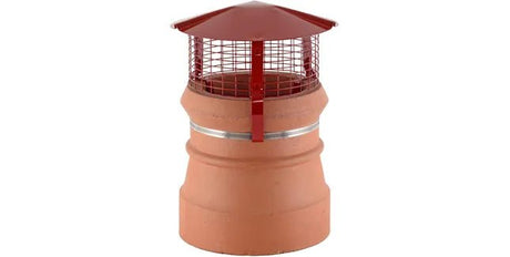 Brewer Round Strap Fix Gas Birdguard Chimney Cowl - Trusted Building Supplies