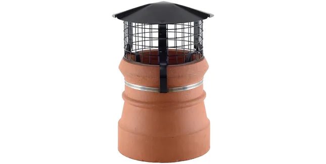 Brewer Round Strap Fix Solid Fuel Birdguard Chimney Cowl - Trusted Building Supplies