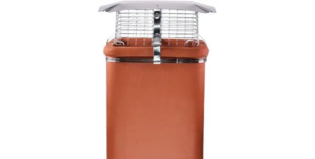 Brewer Square Gas Chimney Birdguard with Rain Cap - Trusted Building Supplies