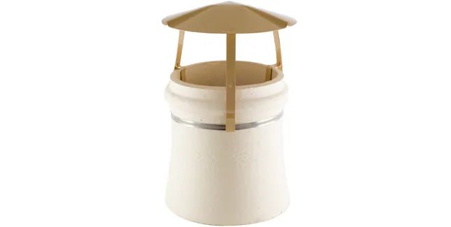 Brewer Traditional Aluminium Solid Fuel Chimney Rain Cap - Trusted Building Supplies