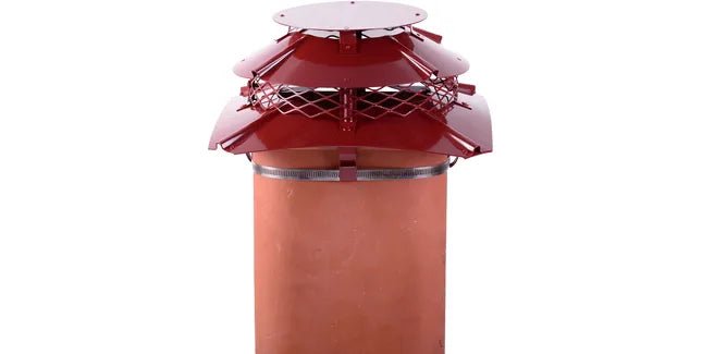 Brewer Ultimate Flue Outlet Square Multi - Fuel Chimney Cowl - Trusted Building Supplies