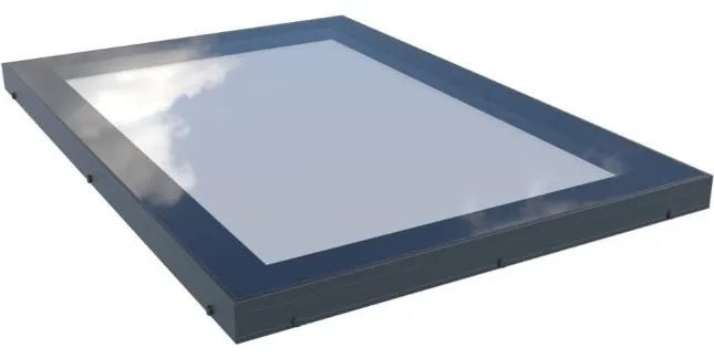 Brightside Clear Double Glazed Flat Glass Fixed Skylight - Trusted Building Supplies