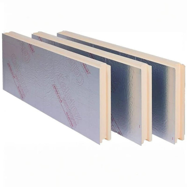 Celotex 90mm Thermaclass Full Fill Cavity Wall 21 PIR Board 1190mm x 450mm - 96 Sheets (51.4m2) - Trusted Building Supplies