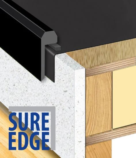 ClassicBond EPDM Sure Edge Kerb Roof Trim - 2m - Trusted Building Supplies