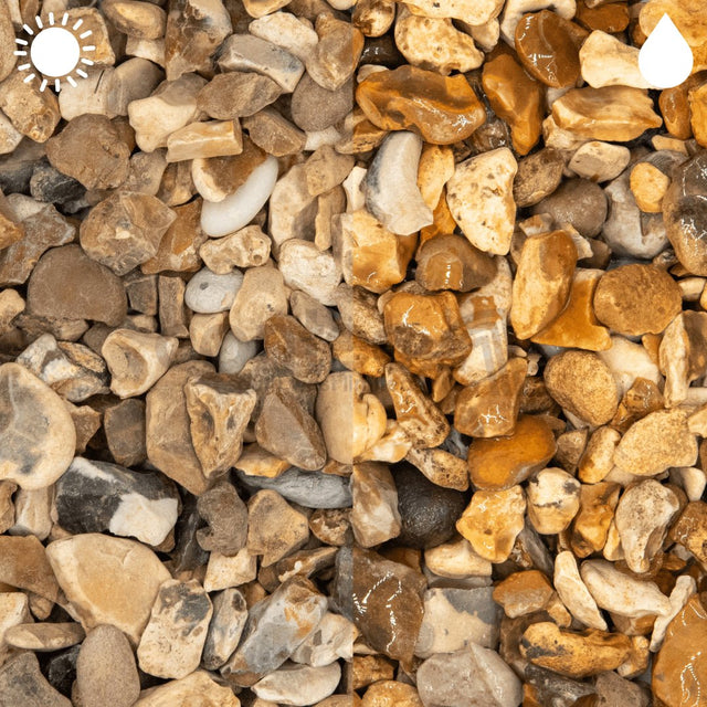 Contec 20mm Golden Flint Chippings Bulk Bag - 850kg - Trusted Building Supplies