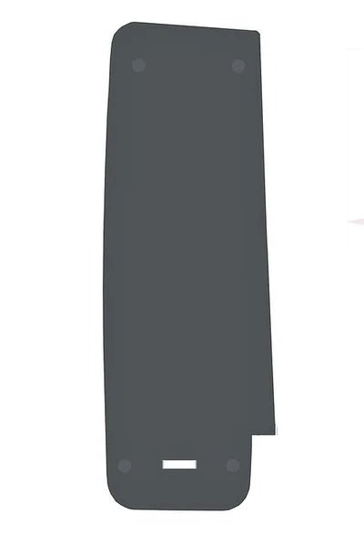 Continuous Dry Verge D Type Eaves Stop End Closure - Trusted Building Supplies