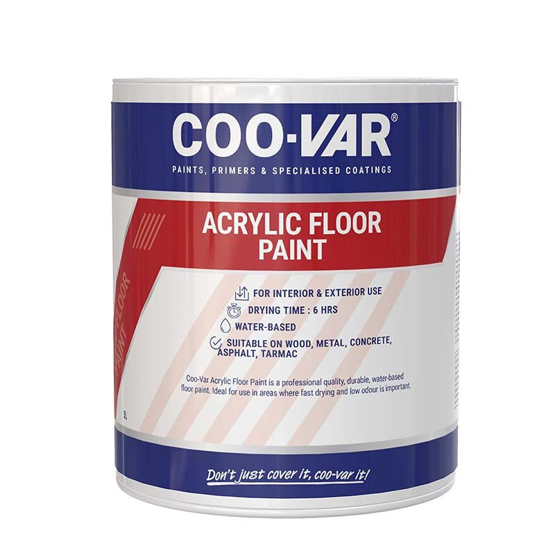 Coo - Var Acrylic Floor Paint - Trusted Building Supplies