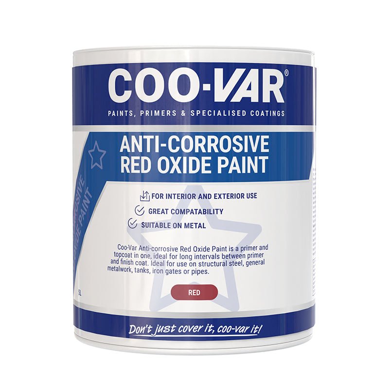 Coo - Var Anti - Corrosive Red Oxide Paint - Trusted Building Supplies