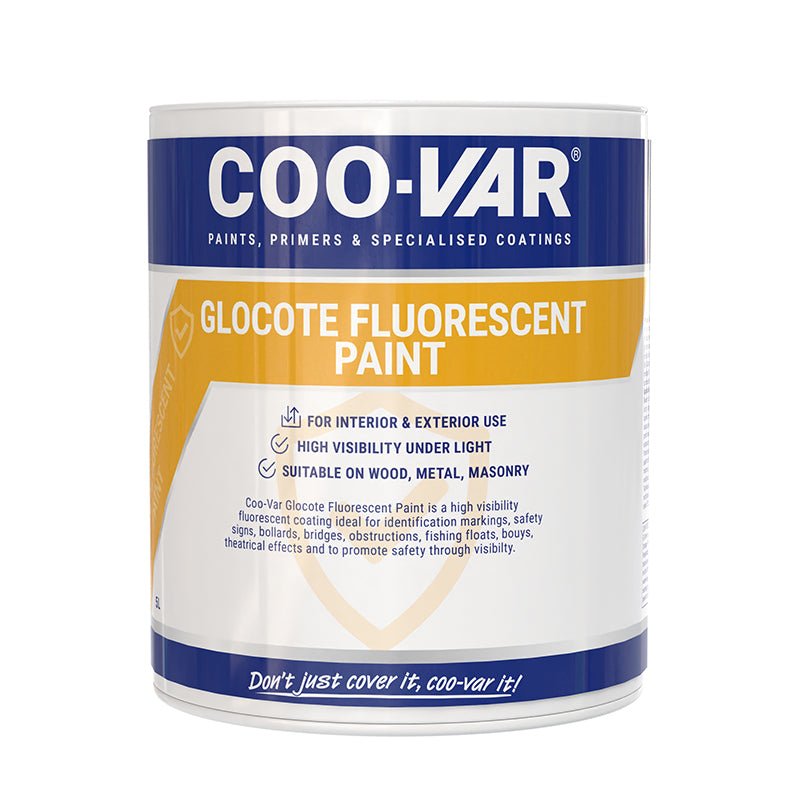 Coo - Var Glocote Fluorescent Paint - Trusted Building Supplies