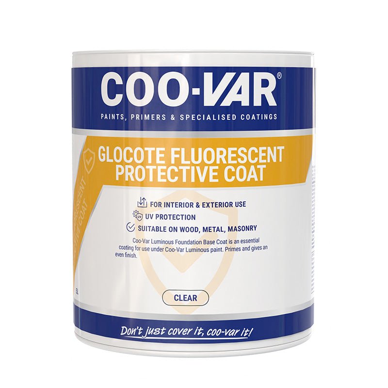 Coo - Var Glocote Fluorescent Protective Glaze - Trusted Building Supplies