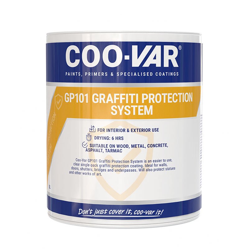 Coo - Var GP101 Graffiti Protection System - Trusted Building Supplies