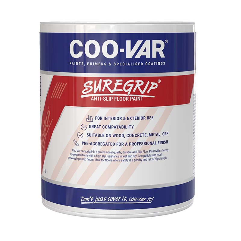 Coo - Var Suregrip Anti - Slip Safety Floor Paint - Trusted Building Supplies