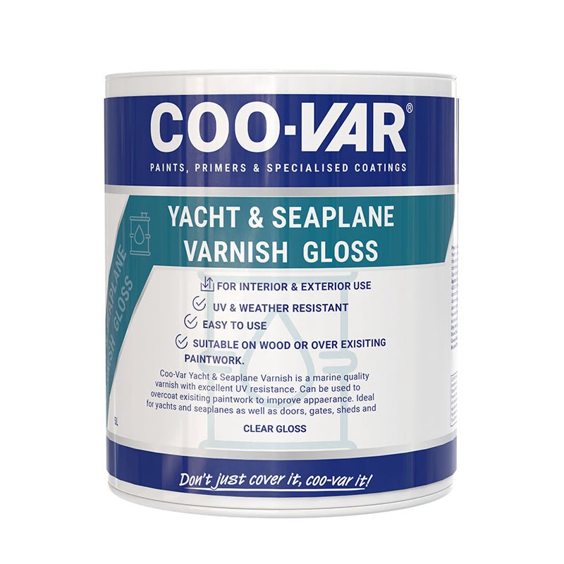 Coo - Var Yacht & Seaplane Varnish Gloss - Trusted Building Supplies
