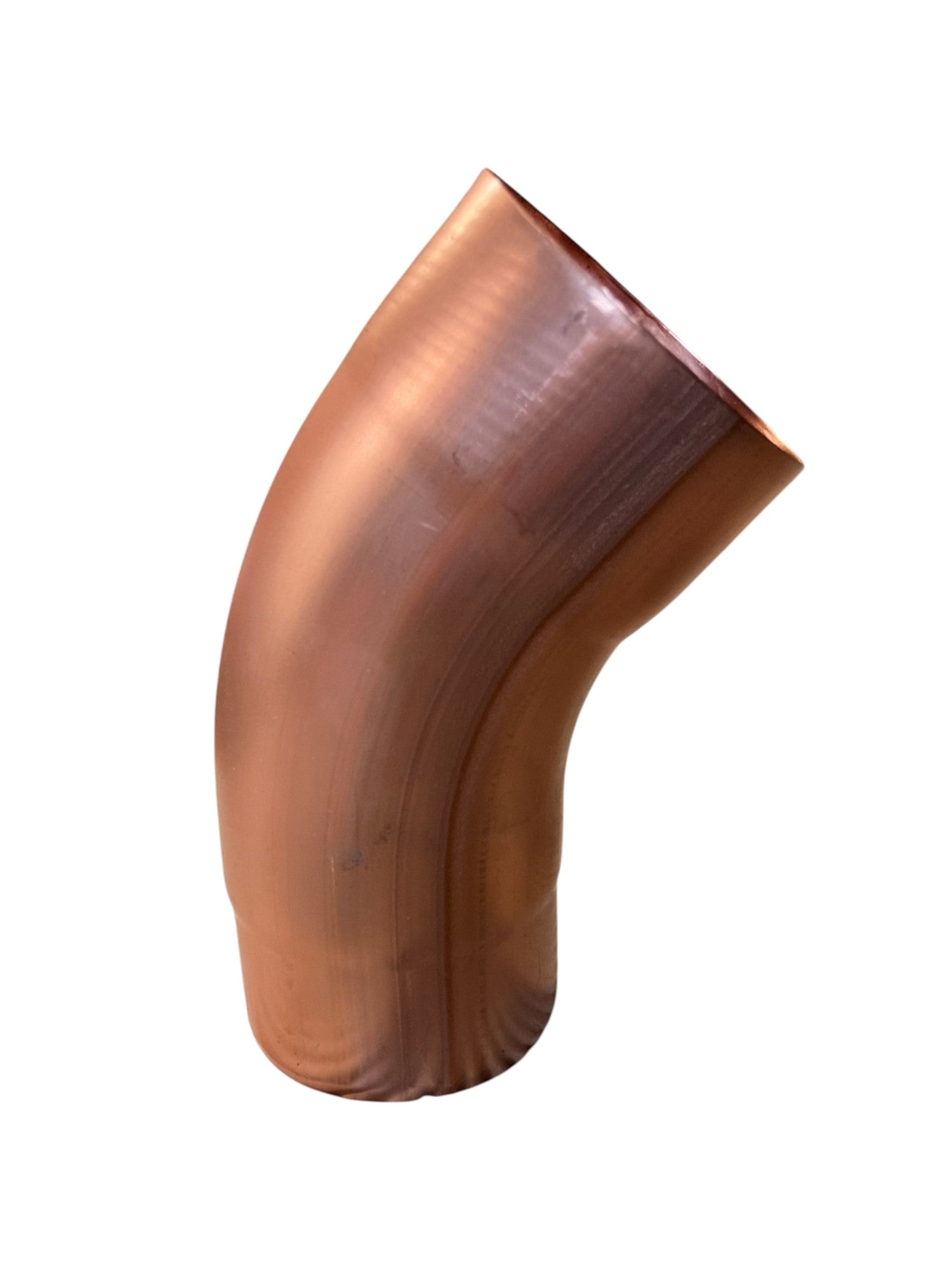 Coppa Gutta 80mm Round Copper Downpipe Bend - Trusted Building Supplies