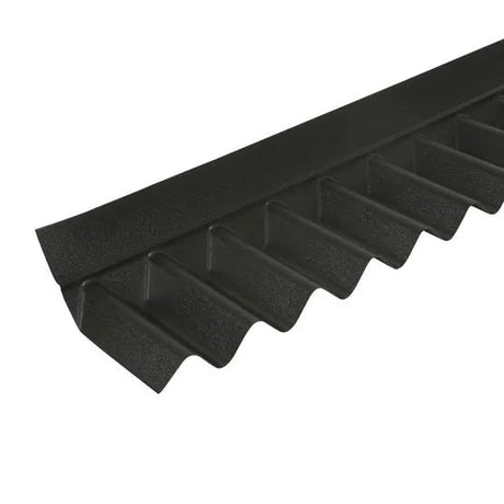 Coroline & Onduline Black Apron Wall Flashing - 930mm - Trusted Building Supplies