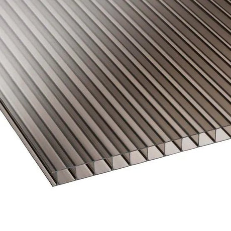 Corotherm 10mm Bronze Twinwall Polycarbonate Roofing Sheet - Trusted Building Supplies