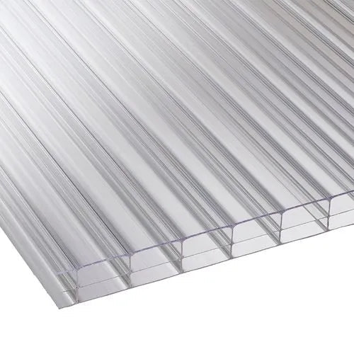 Corotherm 16mm Clear Triplewall Polycarbonate Roofing Sheet - Trusted Building Supplies