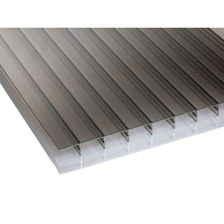 Corotherm 25mm Bronze Opal Multiwall Polycarbonate Roofing Sheet - Trusted Building Supplies