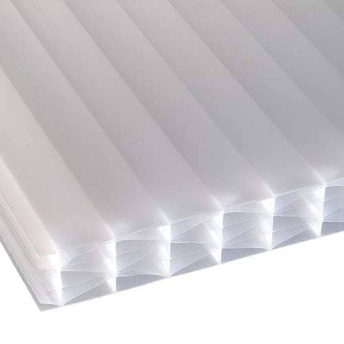 Corotherm 25mm Opal Multiwall Polycarbonate Roofing Sheet - Trusted Building Supplies
