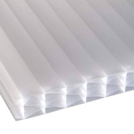 Corotherm 25mm Opal Multiwall Polycarbonate Roofing Sheet - Trusted Building Supplies